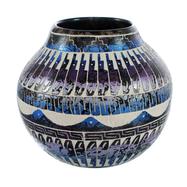 Native American Navajo Hand Crafted Pottery JX125958